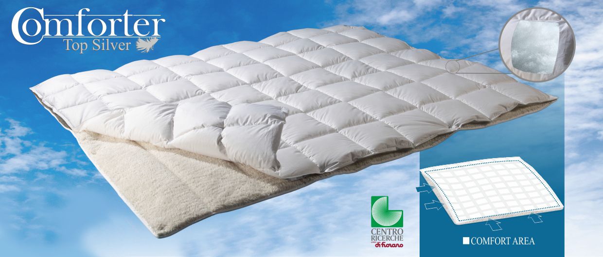 Comforter Top Silver